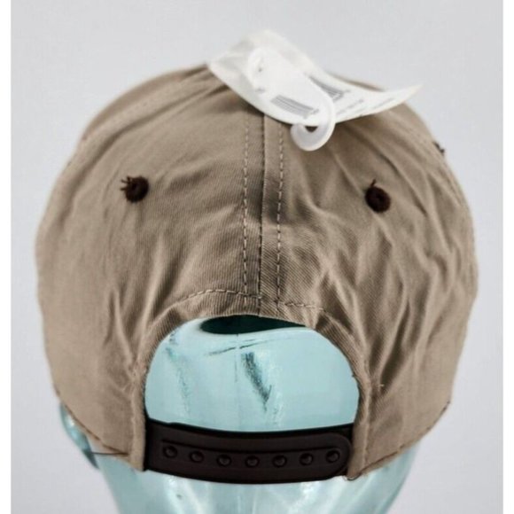 NEW Cabela’s EST 1961 Logo Brown / Tan Snapback Adjustable Baseball Cap OSFM - Picture 4 of 9